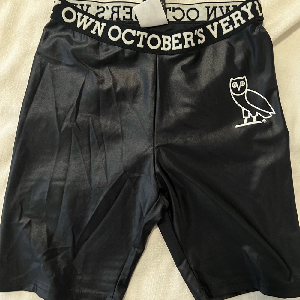 OVO Black and White Shorts